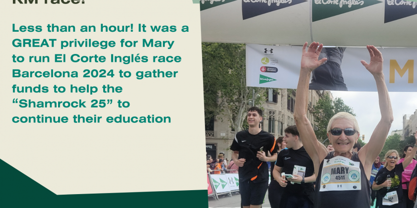 Done! – Congratulations Mary!!