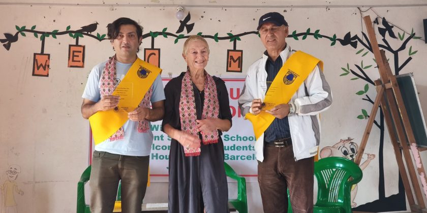 Celebración de agradecimiento en la escuela secundaria Hill Point