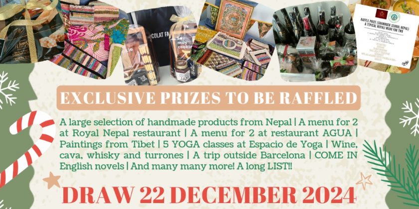 Rifa benéfica de Navidad 2024 para los niños «Shamrock 25» Nepal