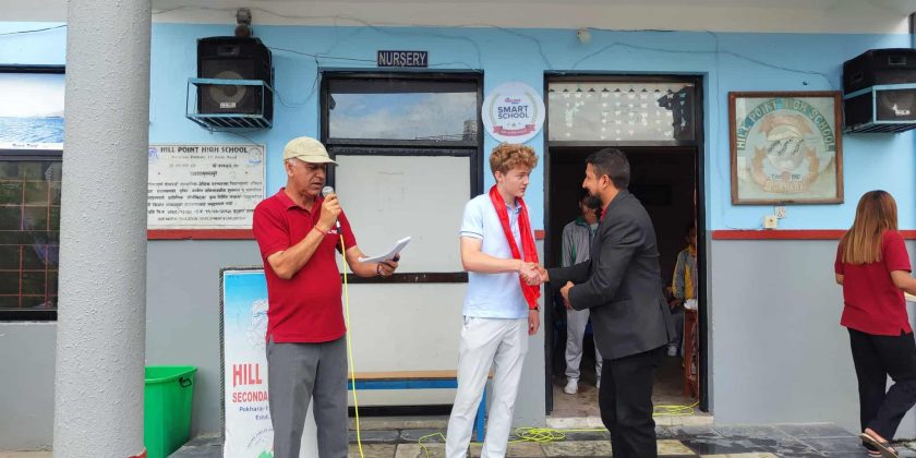 ¡Bienvenido Jack a Nepal y a Hill Point School!